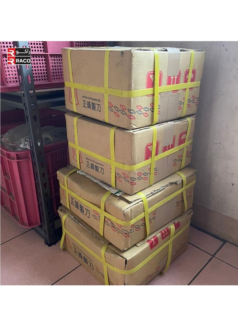 RACO PVC Packing Strip, Manual Packaging Strapping, Hand Pallet Strapping Banding Cord for Heavy Duty Packing 4KG Weight Yellow  - Image 3