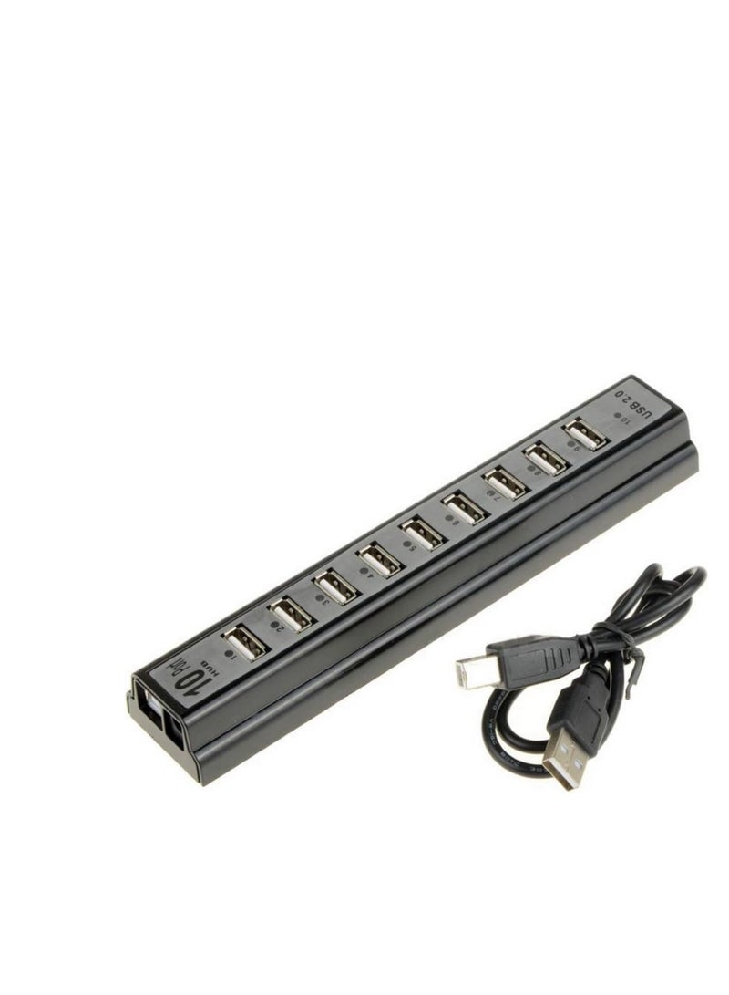Terabyte Super Speed 10-Port USB 3.0 Hub - Expand Your Connectivity - Image 2