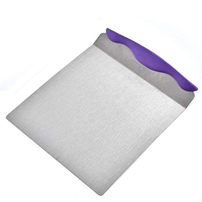 Cake Safe Lifter - 7.8"x9.6" Stainless Steel Pizza Transfer Shovel Square Cake Tray Moving Plate Tool Cookie Spatula