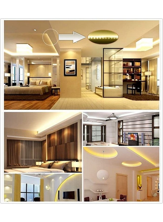 SEER 45 Meter LED Rope Light - Waterproof Decorative Lights with Flexible PVC Tubing-LED Pipe Light for Ceiling Light, Home, Office, Diwali, Eid and Birthday,Christmas Decorations(Warm White) - Image 3
