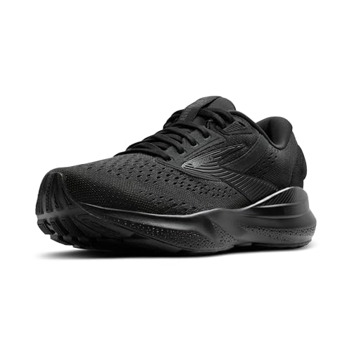 Brooks Women’s Adrenaline GTS 24 Supportive Running Shoe - Black/Black/Ebony - 10.5 Wide - Image 1