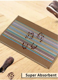 Status Contract Polypropylene Magic Light Brown Doormat, 38 X 58 Cm  - Image 3