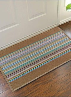 Status Contract Polypropylene Magic Light Brown Doormat, 38 X 58 Cm  - Image 1