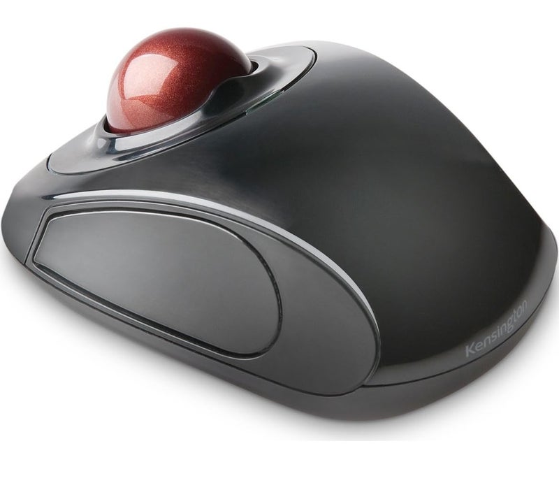 Kensington Orbit Wireless Trackball Mouse with Touch Scroll Ring (K72352US),Black - Image 1