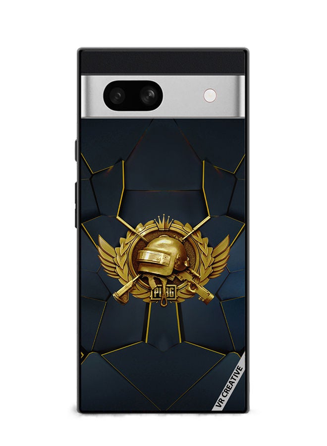 VR CREATIVE Protective Case Cover For Google Pixel 7a Pubg Design Multicolour - Image 1