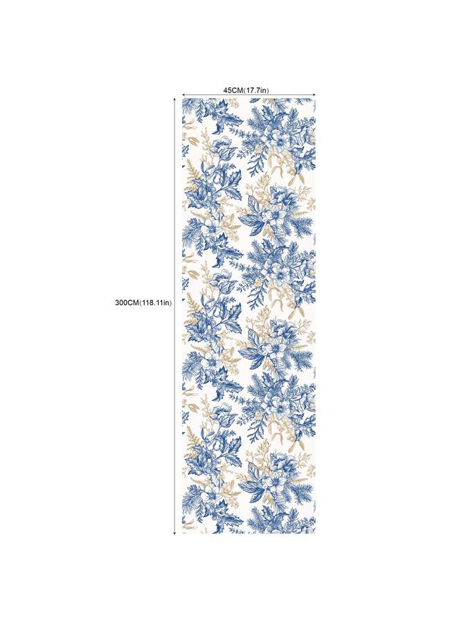 Bluejw Foreign Trade Christmas Self-adhesive Wallpaper Wallpaper Removable Wallpaper Living Room Transformation Wall Stickers CRW001-020 - Image 1
