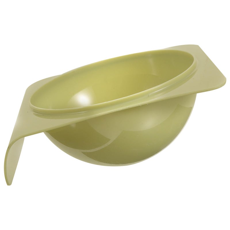 Green Raised Edge Anti Spill Pet Bowl For Large Dogs And Cats Reusable Feeding Dish - Image 2