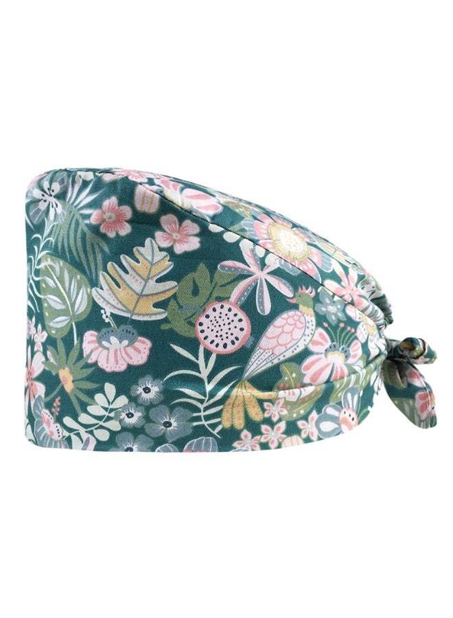 NIBEMINENT Adjustable Medical Scrubs Hats Lab Working Cap Surgicals Hat Nurse Dentist Nursing Accessories Scrub Caps Cook Head Over Hats