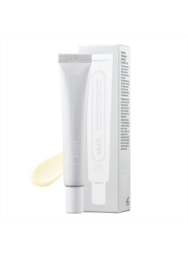 DearKlairs - [DearKlairs] Fundamental Nourishing Eye Butter | Vegan, Rich vitamin A, E, and peptides, No Milium concern - Image 1