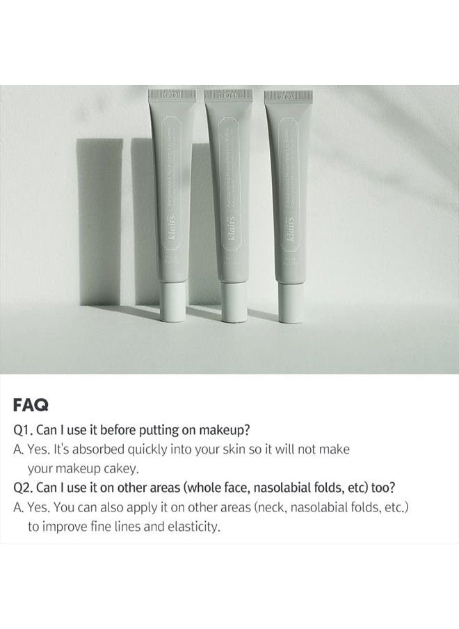 DearKlairs - [DearKlairs] Fundamental Nourishing Eye Butter | Vegan, Rich vitamin A, E, and peptides, No Milium concern - Image 1