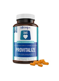 Original Provitalize | Natural Menopause Probiotics for Weight Gain, Hot Flashes, Night Sweats, Low Energy, Mood Swings, Gut Health. Unique Probiotics Formula