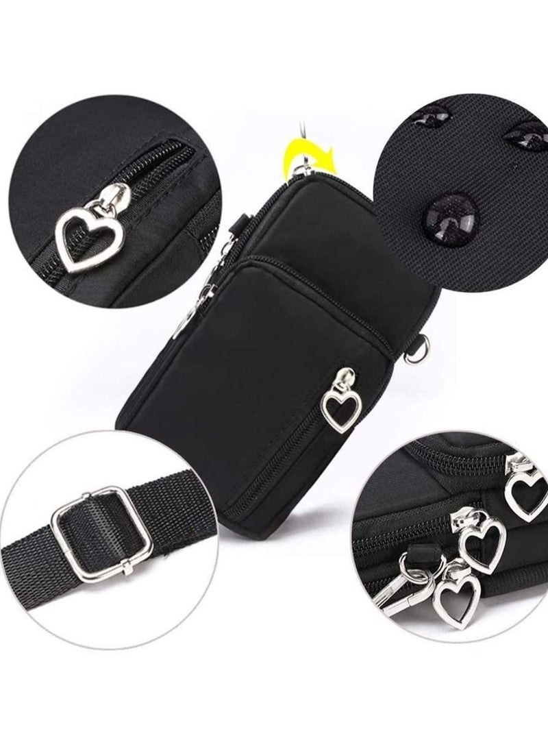 Y&D Cotton Woven Style Small Phone Bag Cellphone Case Crossbody Pouch Shoulder for iPhone 11 Pro Max Samsung Galaxy S10 Plus  - Image 5
