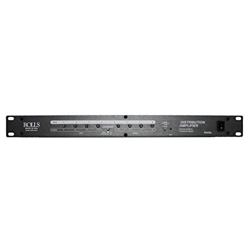ROLLS RA63b Eight Channel Audio Distribution Amplifier, Rack Mountable - Image 1