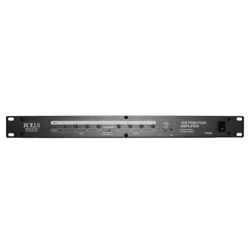 ROLLS RA63b Eight Channel Audio Distribution Amplifier, Rack Mountable - Image 5