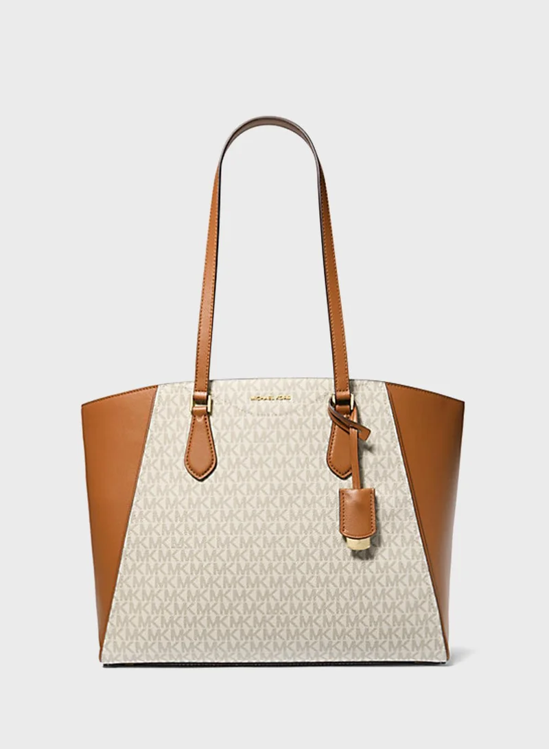 Michael Kors Taryn Logo Large Tote Bag