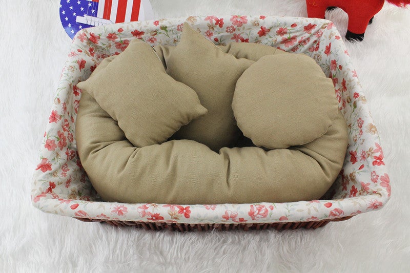 Newborn Colorful Posing Pillows Photography Props Khaki