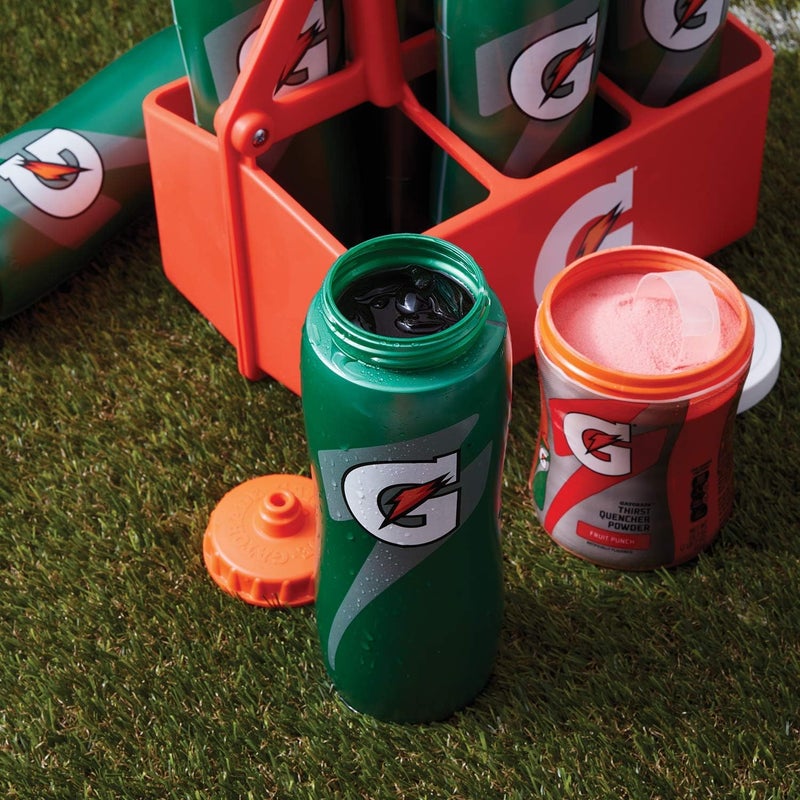 Gatorade Gatorade 6Pack Squeeze Bottle Carrier Team Equipment Orange  - Image 3