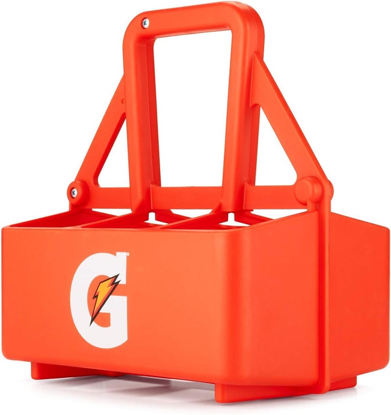 Gatorade Gatorade 6Pack Squeeze Bottle Carrier Team Equipment Orange  - Image 1