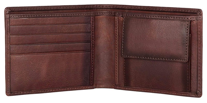 Wildhorn Leather Wallet, Keychain & Pen Combo I Gift Hamper For Men (Crackle), Assorted - Image 4