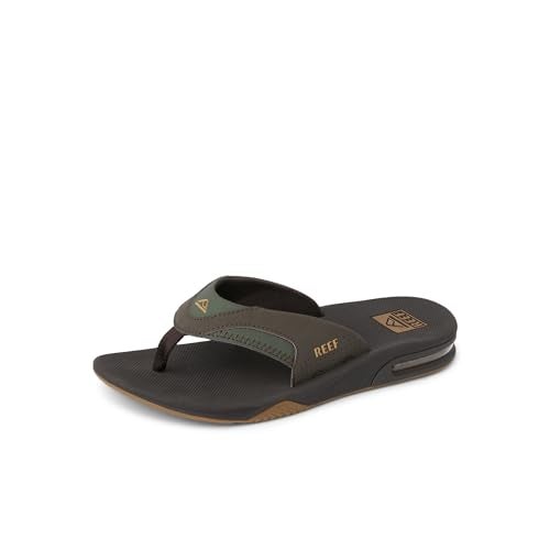 Reef Fanning Men's Sandals Brown/gum - 10 Medium - Image 1