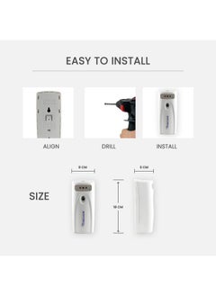 Origami Automatic Heavy Duty Air Freshener Dispenser for Bathroom, Restaurant & Office (LED 100, White) - pzsku/ZDD430D026BBAEA01179CZ/45/_/1740118903/1227a007-1819-4614-9b83-d873f1ef0ec7