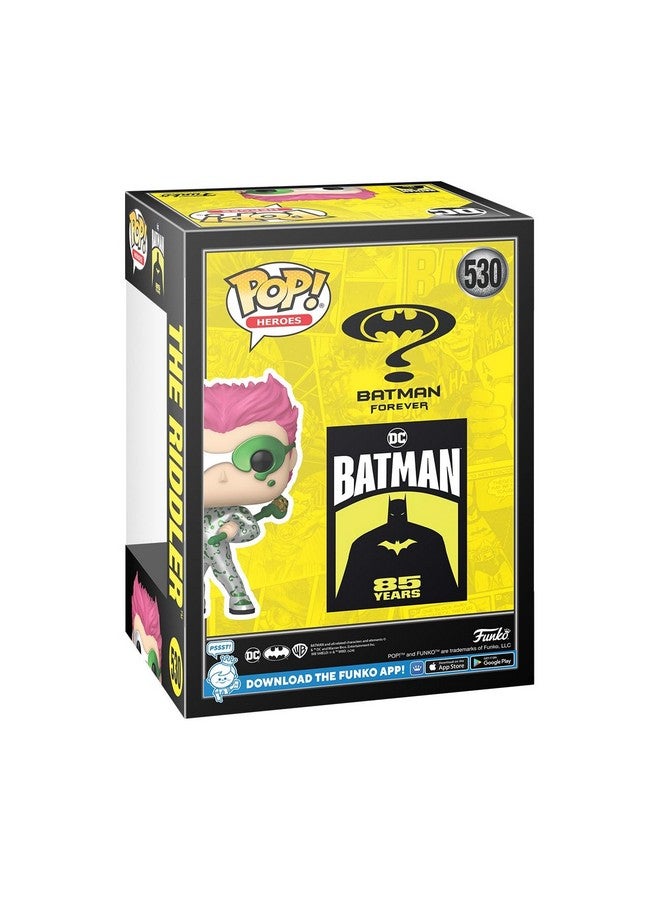 Funko POP Movies: Batman Forever - The Riddler - Metallic - Batman - Collectable Vinyl Figure - Gift Idea - Official Merchandise - for Kids & Adults - Movies Fans - Model Figure for Collectors - Image 3