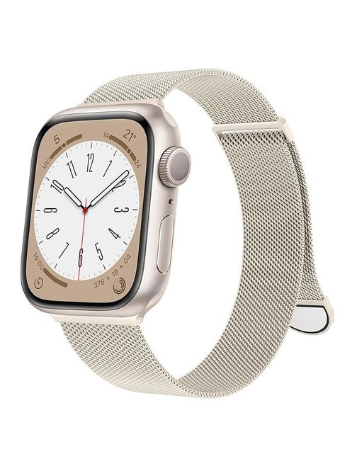 Compatible with Apple Watch Strap 49mm 45mm 44mm 42mm 41mm 40mm 38mm for Women and Men,Magnetic Metal Stainless Steel Strap Wristband Compatible for iWatch