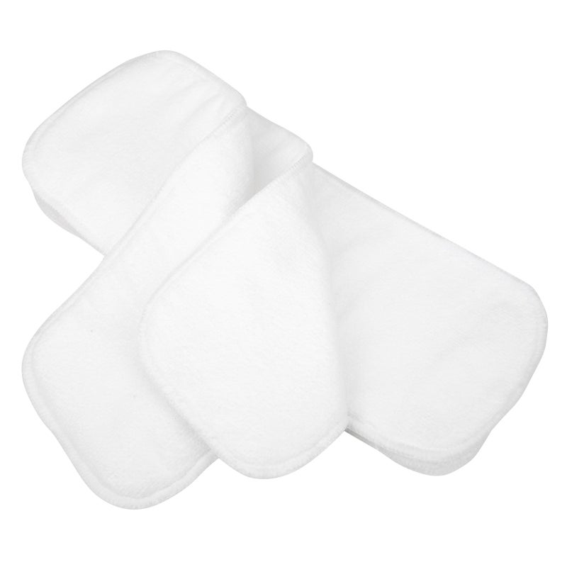 3‑Layer Baby Cloth Diapers Reusable Washable Super Absorbent Microfiber Baby Liner Inserts5pcs 35 x 13.5cm - Image 4