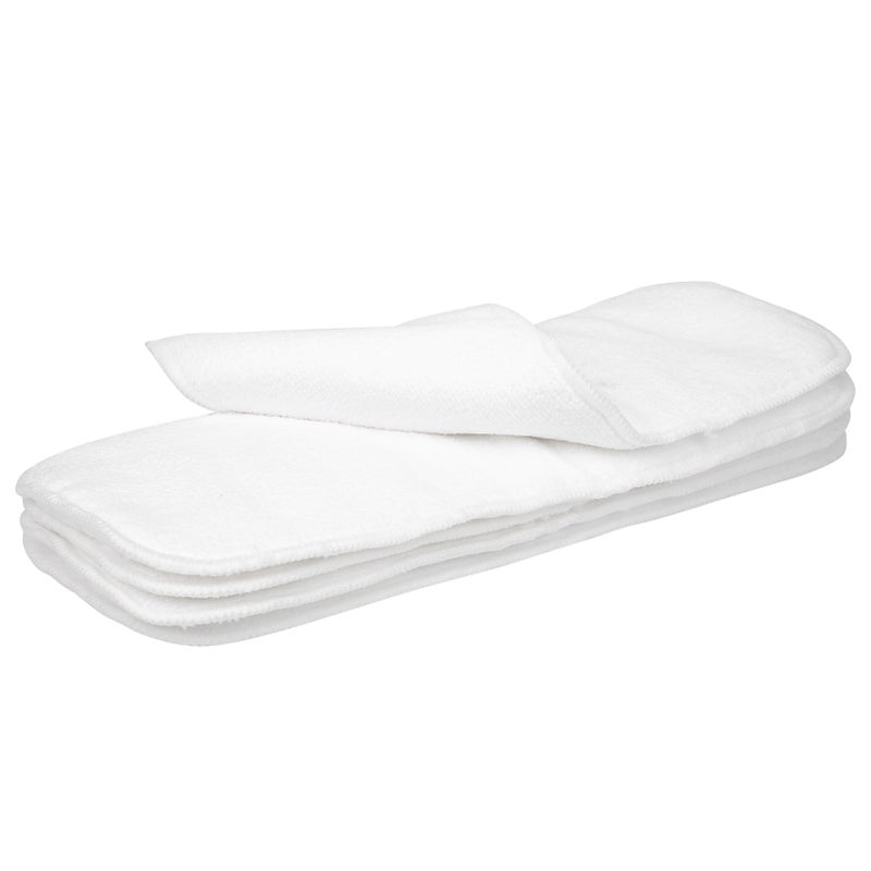 3‑Layer Baby Cloth Diapers Reusable Washable Super Absorbent Microfiber Baby Liner Inserts5pcs 35 x 13.5cm - Image 2