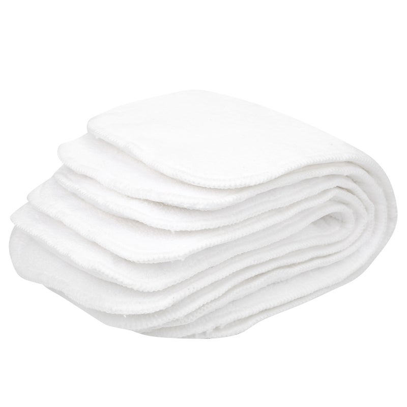 3‑Layer Baby Cloth Diapers Reusable Washable Super Absorbent Microfiber Baby Liner Inserts5pcs 35 x 13.5cm - Image 5