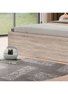 DANUBE HOME Supreme 200x200 Super King Bed – Luxury Wooden Bed Frame with Headboard for Master Bedroom – Modern Super King Size Bed for Comfort, Style & Home Décor-French Sonoma Oak  - Image 4