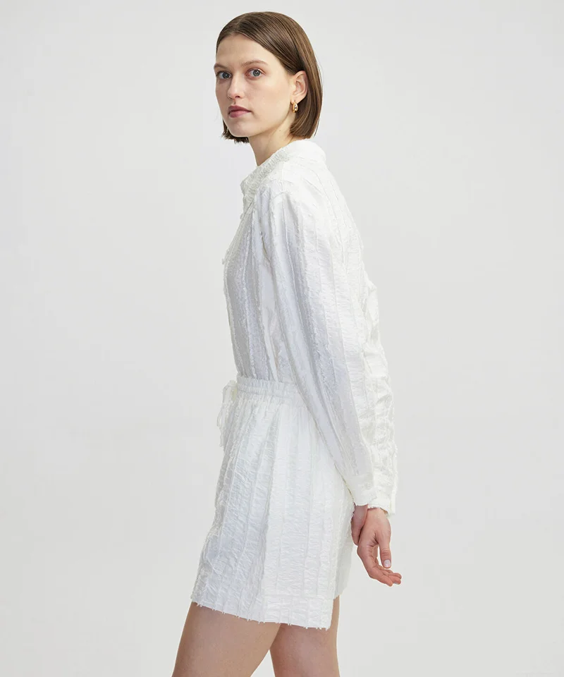 ابيكول Textured Shorts