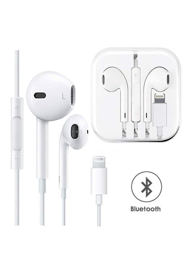 Generic - For iPhone X 8 7 Plus Bluetooth Earphones Wired Headset - Image 1