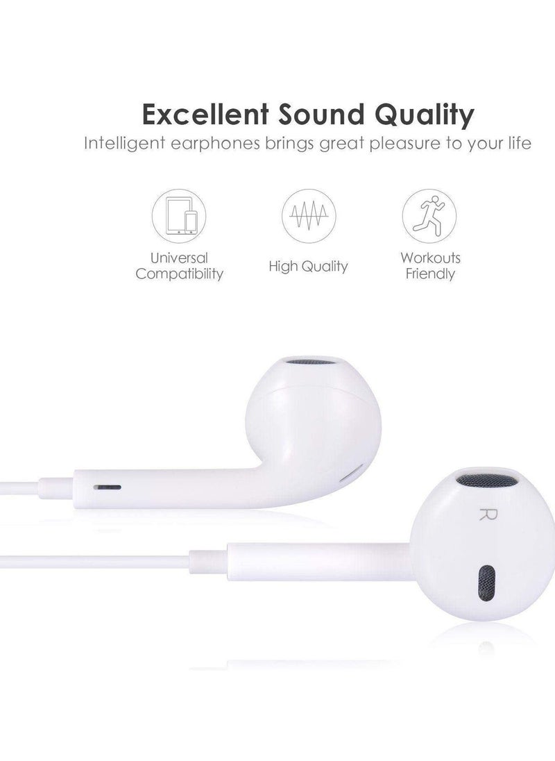 Generic - For iPhone X 8 7 Plus Bluetooth Earphones Wired Headset - Image 1