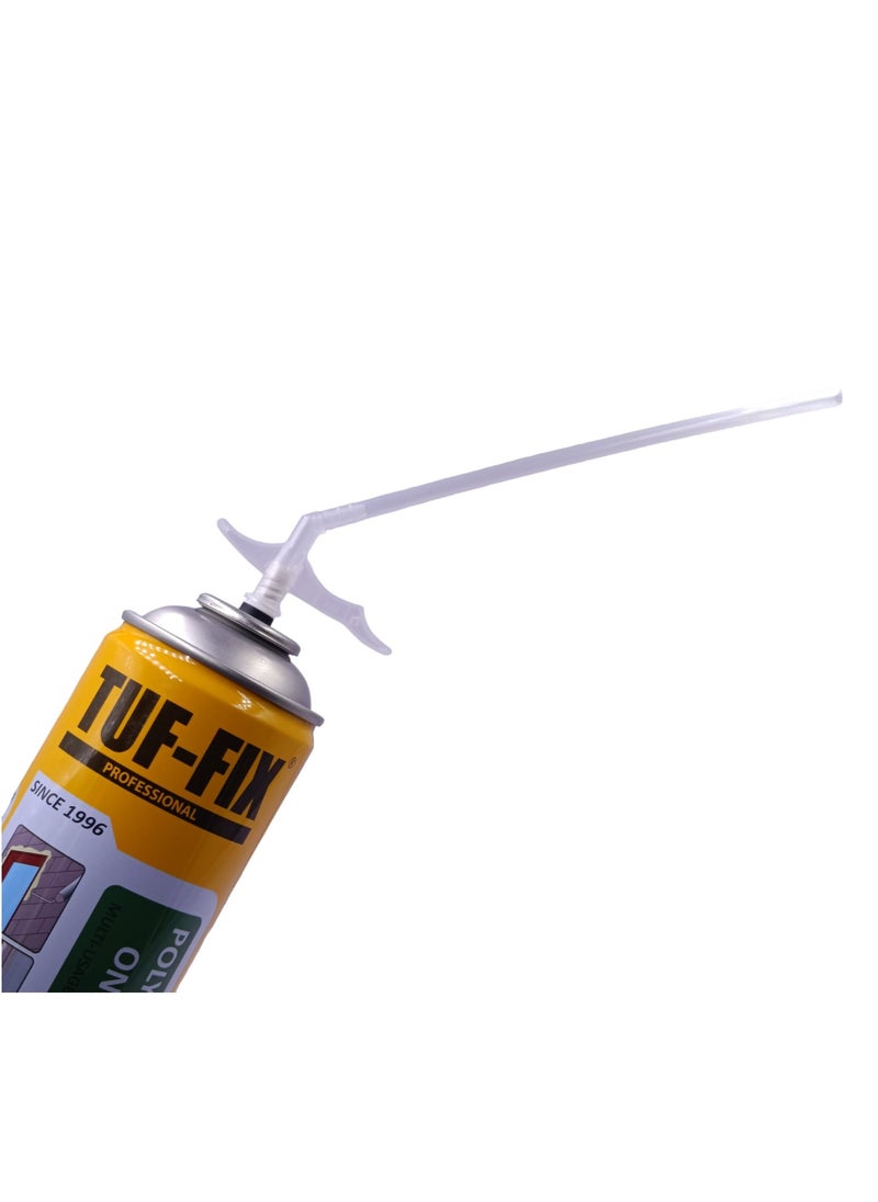 Tuf-Fix - 2 pack of Gaps & Cracks Fill Spray Foam Sealant Polyurethane Expanding Foam Insulation, 750ML , Tuf-Fix - Image 1
