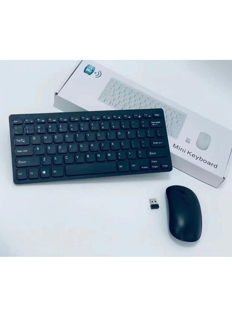 Ultra-Slim 2.4G Wireless Mini Keyboard & Mouse Set – Compact and Efficient  - Image 2