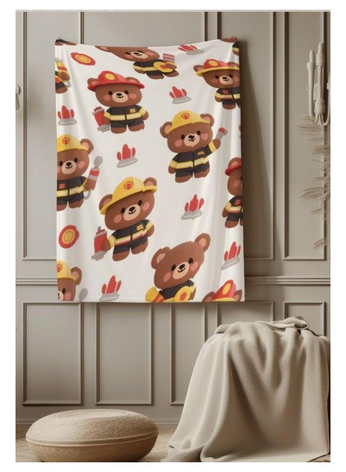 عام بطانية رقيقة من الفانيلا (دافئة ومريحة، ومناسبة للنوم واستخدام الألعاب وإزالة الغبار ومقاومة للرمل) 150 سم * 200 سم - 515 - Image 1