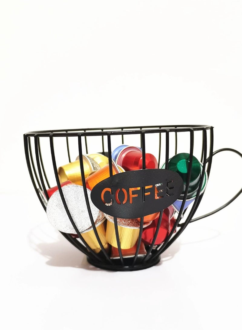 Coffee Cup Shape Cofffee Capsule Storage Holder Coffee Pod Organizer  - Image 2