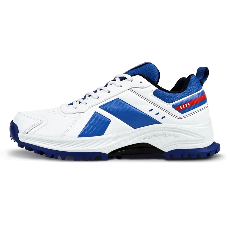 نيفيا Nivia Hattrick Lightweight Cricket Shoes for Men - PU & Mesh Upper with Rubber Sole for High Grip and Shock Absorption