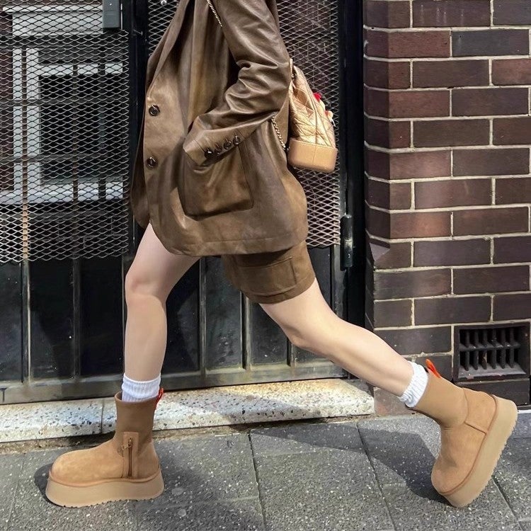 Women's Platform Snow Boots - Image 2