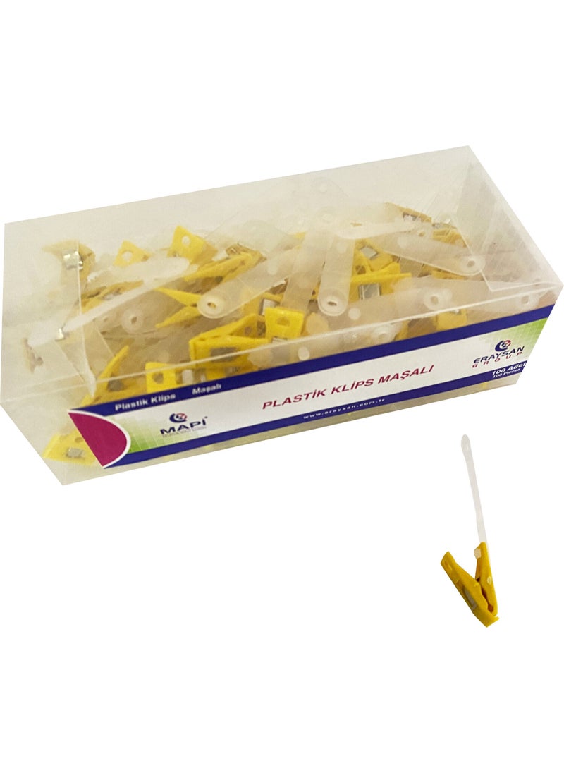 MAPi -P.tong Clip Yellow 100 