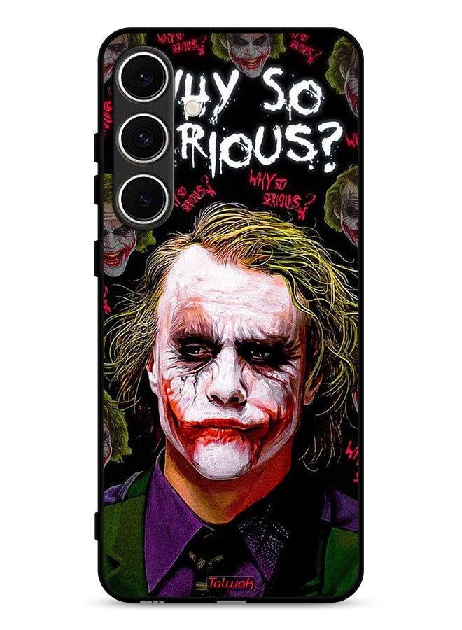 Tolwak Samsung Galaxy A36 5G Protective Case Cover Why So Serious - Image 1