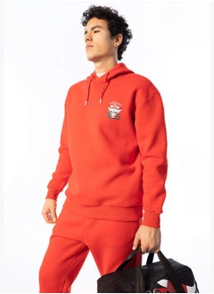 DeFacto Man NBA Chicago Bulls Licenced Hooded Long Sleeve Knitted Sweatshirt  - Image 3