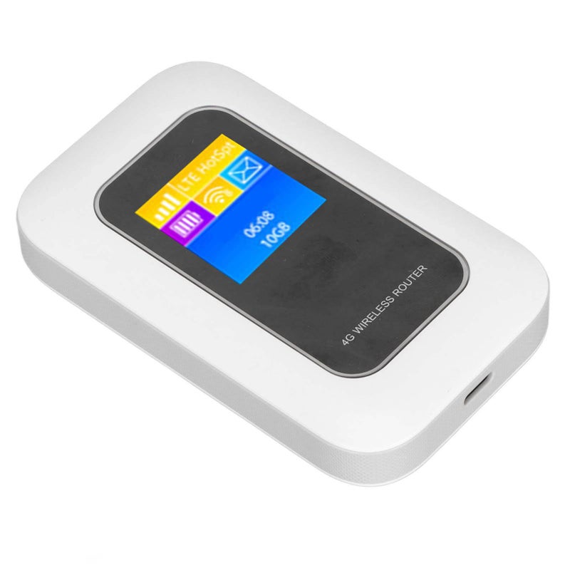 نقاط واي فاي محمولة 4G LTE - جهاز نقاط اتصال غير مقف - جهاز روتر واي فاي محمول صغير بمساحة لبطاقة سيم للسفر - Image 4