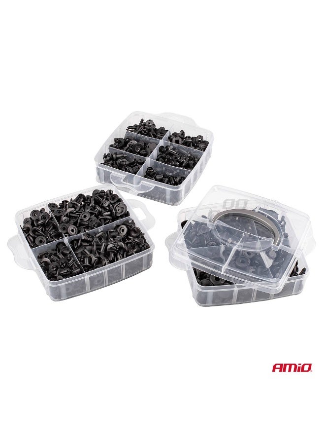 أميو CAR BODY CLIPS SET 620PCS - Image 3