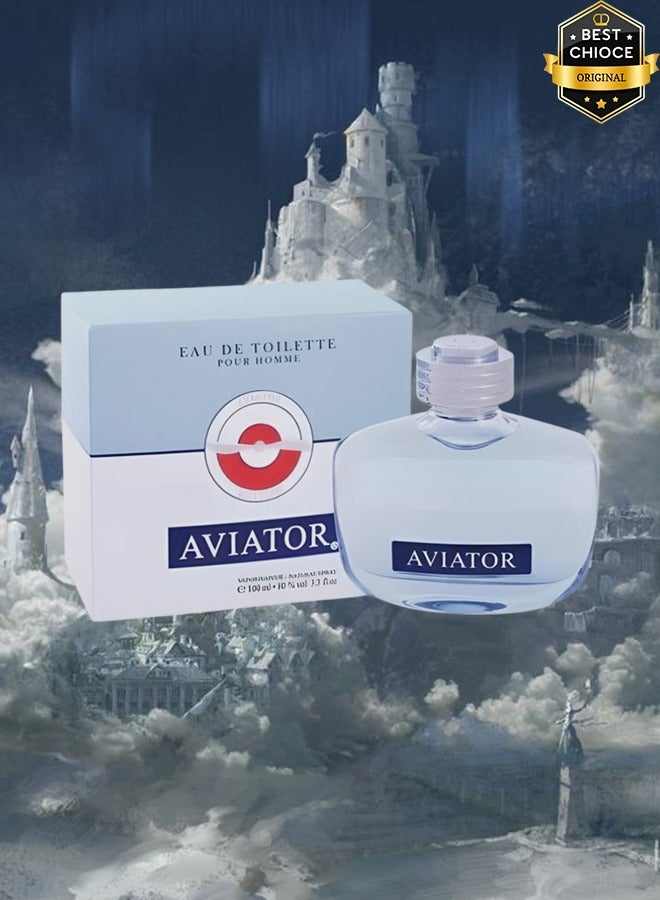 PARIS BLEU 10 Pieces Aviator Perfume For Men 100ml EDT - Image 2