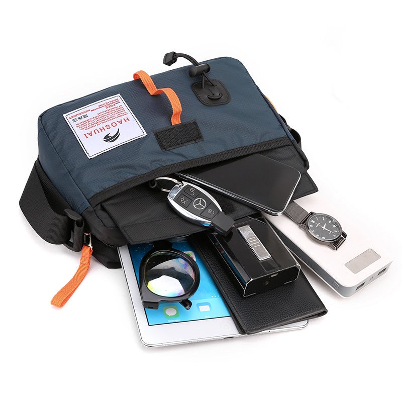 Men's Waterproof Nylon Shoulder Bag - Image 5