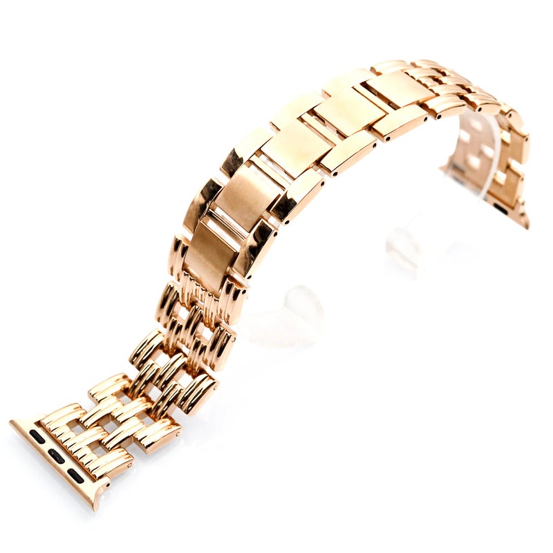Bluejw Luxury Stainless Steel Replacement Watch Strap for Apple Watch – New Arrival Women's Bracelet Band Compatible with All Apple Smartwatch Models - Image 1