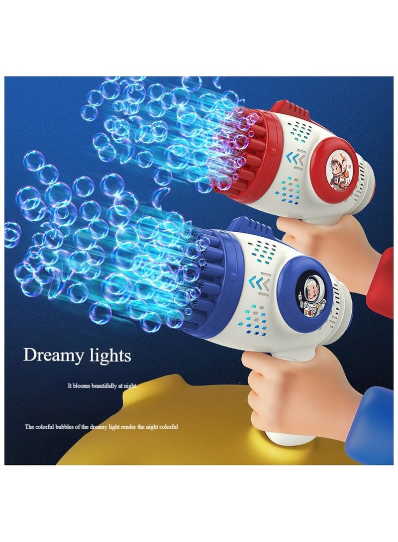 Kids Cartoon Bubble Gun, Electric Handheld Light-Up Bubble Machine with Multiple Holes, Bubble Wand Blower with Bubble Solution, Bubble Toys for Wholesale - Image 5