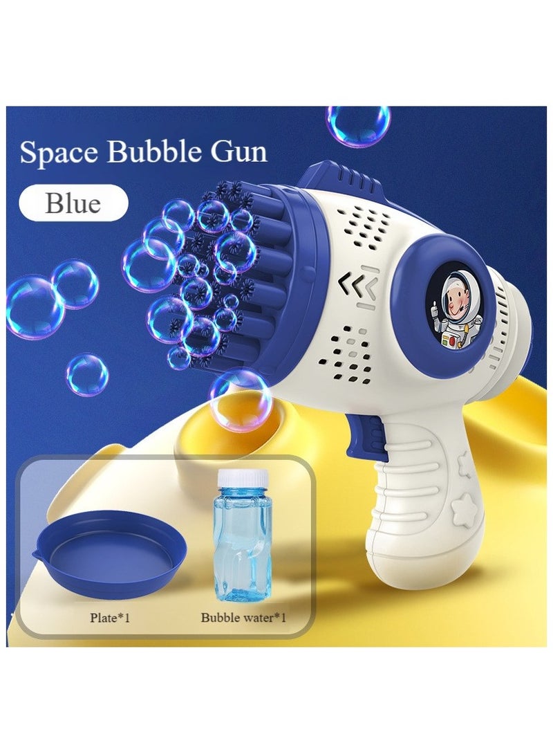 Kids Cartoon Bubble Gun, Electric Handheld Light-Up Bubble Machine with Multiple Holes, Bubble Wand Blower with Bubble Solution, Bubble Toys for Wholesale - Image 2